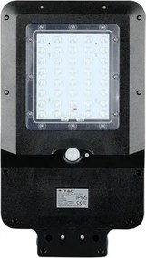 LED Solárna pouličná lampa so senzorom LED/15W/7,4V 4000K IP65 10800 mAh