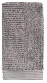 Sivohnedý bavlnený uterák Zone Classic, 50 × 100 cm
