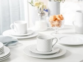 Kávový servis (18 dielov) Polo, biely