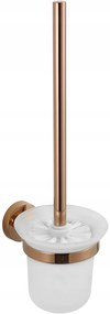 Závesná WC kefa MEXEN REMO - kov / sklo - rose gold, 7050750-60