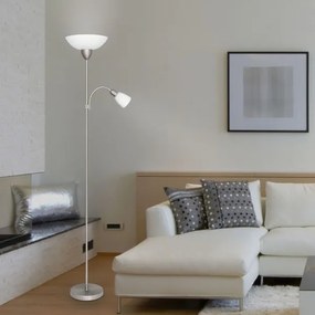 Rabalux 4067 - Stojaca lampa DIANA 1xE27/60W + E14/40W