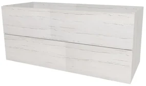 Mereo, Mereo Aira, kúpeľňová skrinka 121 cm, Multidecor, Pino Aurélio, MER-CN793SPINO