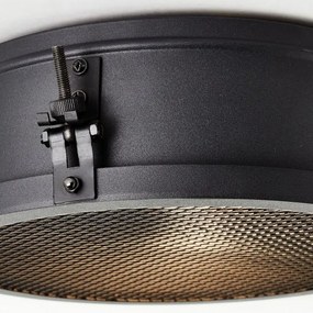 Brilliant - Stropné svietidlo ZOIS 1xE27/60W/230V priemer 30 cm čierne