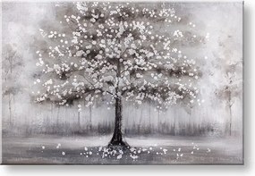 Maľovaný obraz na stenu STROM 90x60 cm