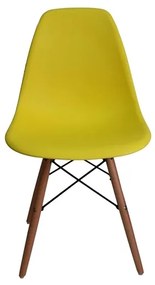 Bestent Jedálenská stolička žltá škandinávsky štýl Classic