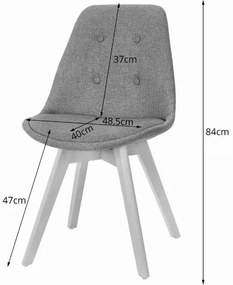 Jedálenský set 1+4, stôl ADRIA 120x80 čierny + stolička DAREN NORI čierne