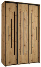 Skriňa 45 Canaris 12 170 artisan/čierna