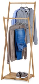 Skladací stojan na oblečenie