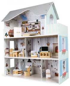Domček pre bábiky s nábytkom Residence Emma Ecotoys