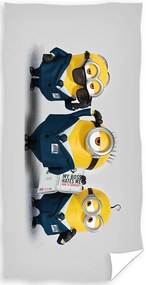 Carbotex Bavlnená froté osuška 70x140 cm - Mimoni Tajní agenti