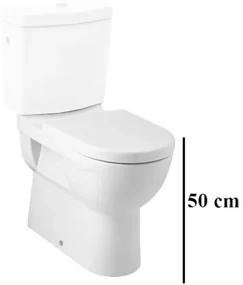 Wc kombi, pouze mísa Jika Mio vario odpad H8247160000001