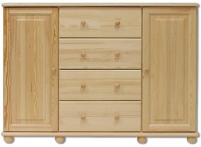 Komoda z Borovice KD120 surová