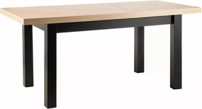 Jedálenský rozkladací stôl Presto 140/218 cm dub Artisan/čierny