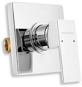 Novaservis Nobless EDGE, sprchová batéria podomietková, chrómová, 36050,0