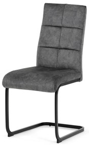 Jedálenská stolička Vintage DCL-D1275 GREY4, sivá