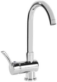 Deante Kostel, drezová batéria s ramenom v tvare "U", chrómová, BFK_062M