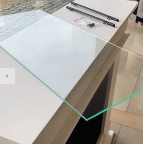 Stojaci biokrb so sklom biely November s vlastnou montážou