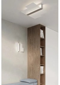 Sollux SL.0188 - Stropné svietidlo MASSIMO 2xE27/60W/230V biela/chróm