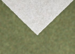 Betap, Metrážny koberec Virtuose 42, na mieru, šíře 4m, zelená, filc, chodba / predsieň