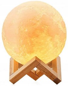 LED lampička s difuzérom v tvare Mesiaca - Luna