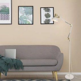 Rabalux 2197 - Stojacia lampa ARISTEO 1xE27/40W/230V krémová/zlatá