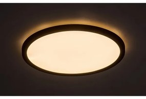Rabalux 71096 - LED Stropné svietidlo GONZALO LED/24W/230V pr. 29 cm čierna