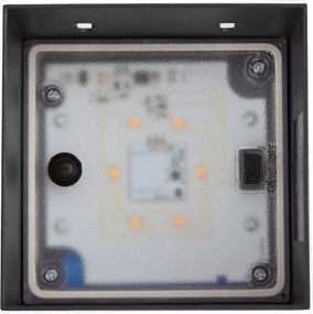 Vonkajšie nástenné svietidlo čierne vrátane LED IP65 solárne - Charlene