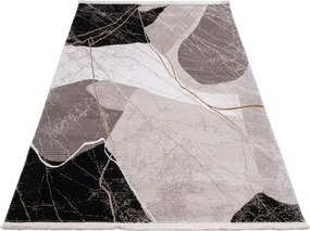 Koberec GALERIA GL203S béžový / čierny