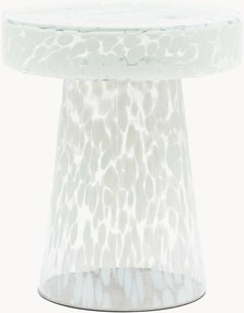 Okrúhly ručne fúkaný pomocný stolík Murano