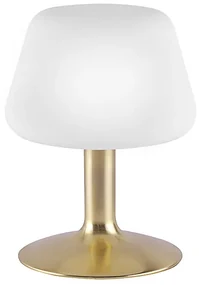 Stolná lampa mosadz s 3-stupňovým dotykovým stmievačom vrátane LED - Tilly