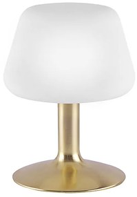 Stolová lampa zlatá s 3-stupňovým dotykovým stmievačom vrátane LED - Tilly