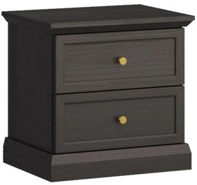 Nočný Stolík Lucca SN čierny grafit