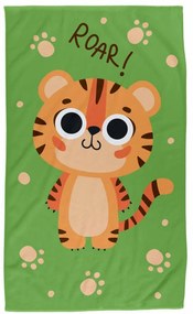 Bavlněná froté osuška TYGŘÍK 016 30x50 cm zelená