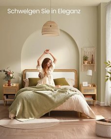 Set dvoch nočných stolíkov s LED osvetlením LET817Y02 (2ks)