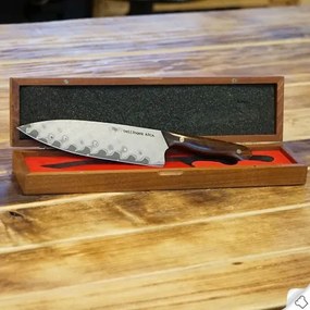 BAZAR!!!Nůž šéfkuchaře Chef 7,5" (200 mm) Dellinger Kita - North Damascus