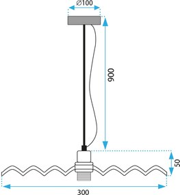 Toolight Toolight, stropné svietidlo 1xE27 APP1453-1CP, zlatá, OSW-02468
