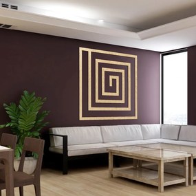 Drevená dekorácia na stenu špirála I SENTOP PR0397