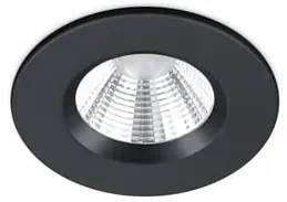 LED zapustené svietidlo Trio Zagros čierna TR 650710132