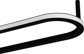 Eglo 902151-LED Stropné svietidlo COLLECORVINO LED/24W/230V 2700/4000/6500K čierna