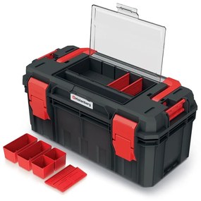 Kufor na náradie B, šírka 55 cm, organizér, čierna