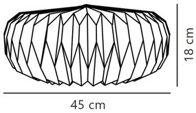 Nordlux - Tienidlo BELLOY E27 pr. 45 cm