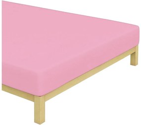 TipTrade Prestieradlo Jersey MAKO 200x200 cm - Ružová