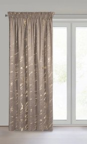 ZATEMŇOVACÍ ZÁVES NA PÁSKE MOLLY 140X270 CM VZOROVANÁ