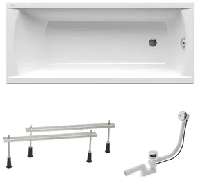 Obdĺžniková vaňa SAT Fusion 150x70 cm akrylát ľavá aj pravá SATVR150AN