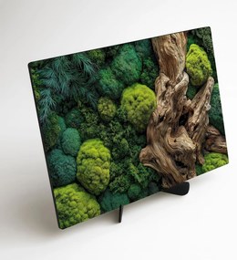 DUBLEZ | Machový obraz - Dotyk prírody