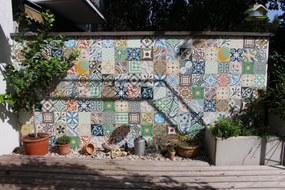 Cementové dlaždice Patchwork viacfarebné | Articima