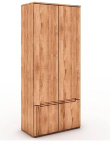 Šatníková skriňa z bukového dreva 90x206 cm Vento 2 - The Beds