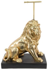 Stojan na toaletný papier so zlatým levom Lion Gold - 41*23*58 cm