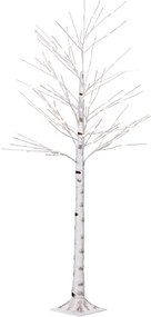 VOLTRONIC LED breza,8 funkcií s ovládačom,teplá biela,150 cm