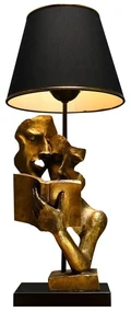 Stolová lampa v čierno-zlatej farbe (výška 57 cm) Lecture – Opviq lights